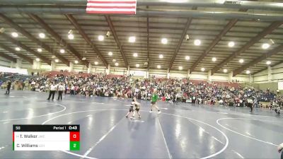 50 lbs Semifinal - Truitt Walker, Juab Wrestling Club vs Chandler Williams, Lehi