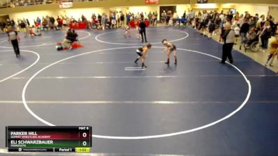 70 lbs Cons. Round 3 - Parker Hill, Summit Wrestling Academy vs Eli Schwarzbauer, Minnesota