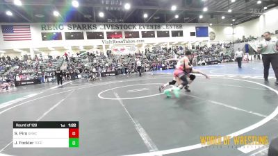 135 lbs Round Of 128 - Samuel Piro, Sunnyvale Wrestling Club vs Jose Fockler, Thurston County Freestyle Club