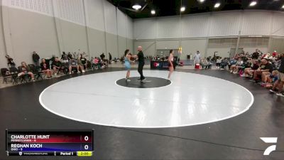 136 lbs Round 1 (8 Team) - Charlotte Hunt, Pennsylvania vs Reghan Koch, Ohio