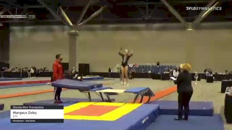 Margaux Oxley - Double Mini Trampoline, ETA - 2021 USA Gymnastics Championships