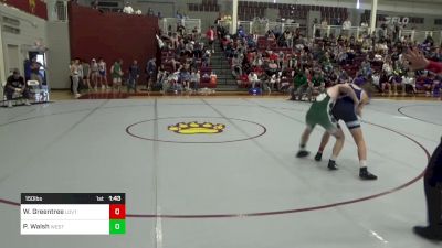 150 lbs Round Of 16 - Walker Greentree, The Lovett School vs Patrick Walsh, The Westminster School