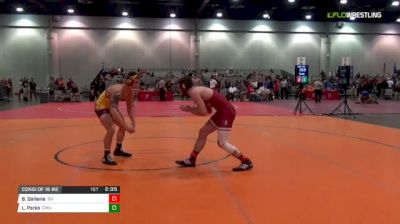 165 lbs Consi of 16 #2 - Brandon Dallavia, Stanford vs Logan Parks, Central Michigan