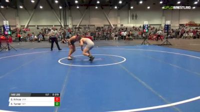 149 lbs Consi of 16 #2 - Sam Krivus, Virginia vs Sam Turner, Wyoming