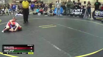 82 lbs Round 2 (4 Team) - Henry Begg, Cardiac Kids vs MICAH STITH, Elite Athletic Club