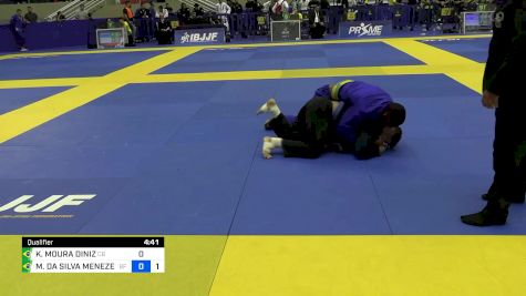 KAYQUE MOURA DINIZ vs MIGUEL DA SILVA MENEZES MUNIZ 2024 Brasileiro Jiu-Jitsu IBJJF