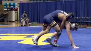 149 lbs Mason Hulse, UNC vs Christian Monserrat, WVU