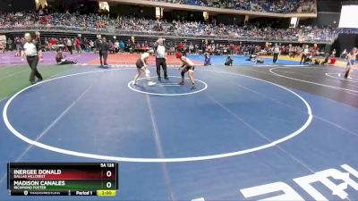 5A 126 lbs Quarterfinal - Inergee Donald, Dallas Hillcrest vs Madison Canales, Richmond Foster