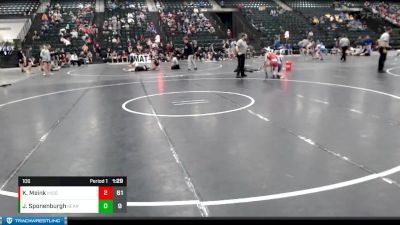 106 lbs Round 4 (16 Team) - Kiernan Meink, Millard South vs Jack Sponenburgh, Kearney