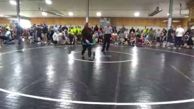 56 lbs Consi Of 16 #2 - Knox Kurey, Binghamton vs Markus Mendler, Mount Carmel