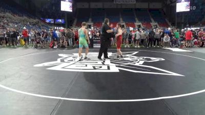 138 lbs Cons 16 #2 - Gunnar Hamre, Wisconsin vs William Baysingar, Illinois