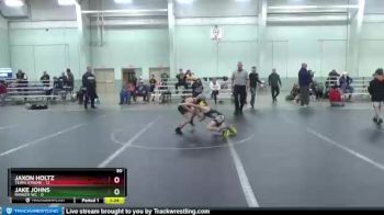 60 lbs Round 6 (8 Team) - Jaxon Holtz, Terps Xtreme vs Jake Johns, Ranger WC