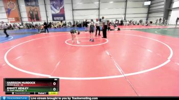 96 lbs Rd# 2 10:30am Friday - Harrison Murdock, Minion Black vs Emmitt Henley, VA Team Predator