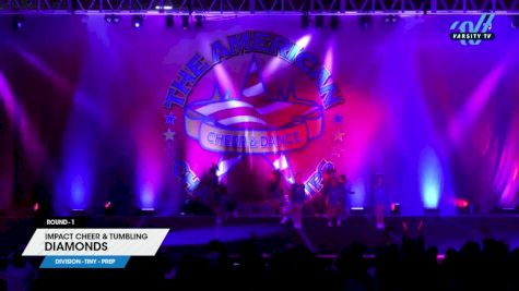 Impact Cheer & Tumbling - Diamonds [2024 L1.1 Tiny - PREP 1] 2024 The American Showcase DI & DII