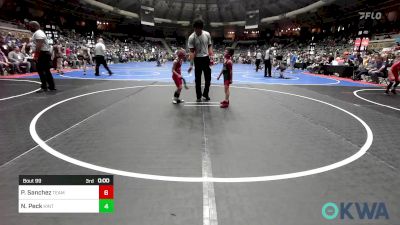 83 lbs 5th Place - Preston Plunk, Coweta Tiger Wrestling vs Elliott Schmidt, Broken Arrow Wrestling Club