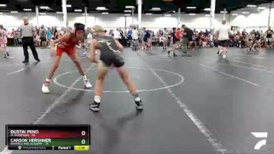 100 lbs Round 3 (8 Team) - Carson Hershner, Mayfield Mat Academy vs Dustin Peno, FL Scorpions