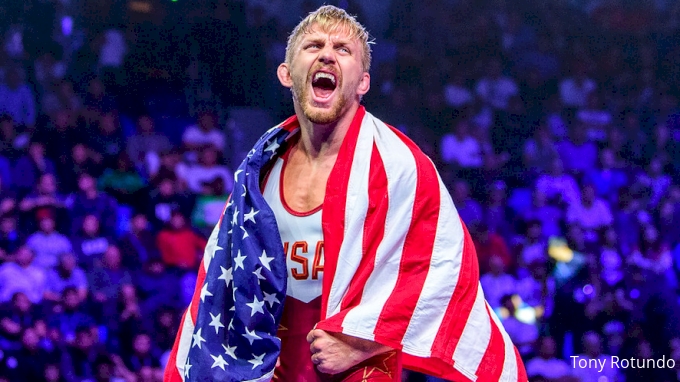 picture of Kyle Dake's 2019 World Title run