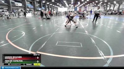 92 lbs Rd# 7- 10:45am Saturday Final Pool - Mercer Hamilton, POWA vs Jaxson Boucher, Team Michigan