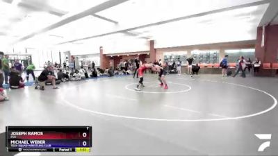 160 lbs Cons. Round 3 - Joseph Ramos, Fca vs Michael Weber, Tech Squad Wrestling Club