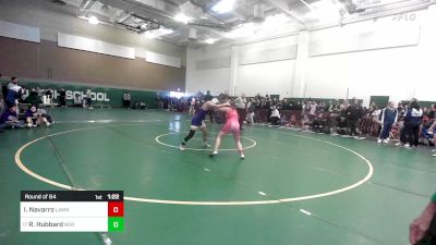 101 lbs Round Of 64 - Isabella Navarro, Lawndale vs Ruby Hubbard, Norwalk