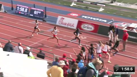 High School Girls' 4x400m Relay Suburban American, Event 171, Finals 1