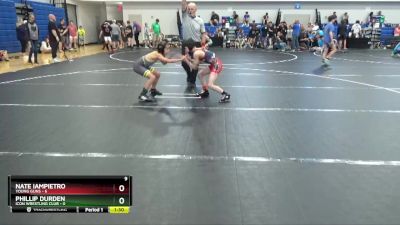 76 lbs Round 3 (8 Team) - Nate Iampietro, Young Guns vs Phillip Durden, Icon Wrestling Club