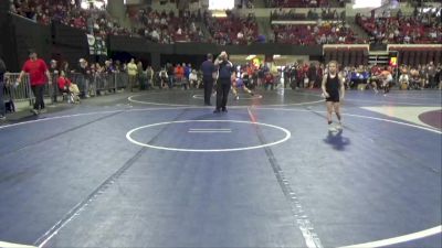 66 lbs Round 1 - Faylinn Smith, Lionheart Wrestling vs Tayah Beeman, Darkhorse Wrestling Club