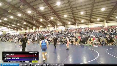 126 lbs Cons. Round 2 - Ty Reeves, CO vs Adrian Jimenez, CA