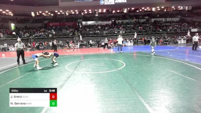 65 lbs Consi Of 8 #2 - Jordan Arenz, Gloucester City vs Nico Serrano, Nhwc