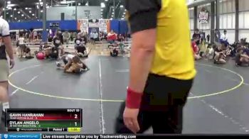 108 lbs Finals (8 Team) - Gavin Hanrahan, Team Gotcha Blue vs Dylan Angelo, Attrition Wrestling