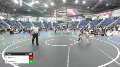 70 lbs Final - Carter Martin, Bear Cave WC vs Leo Adame, Victory WC