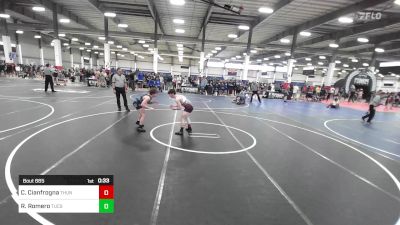 120 lbs Consi Of 4 - Carter Cianfrogna, Thundercats WC vs Richard Romero, Tucson Pride WC