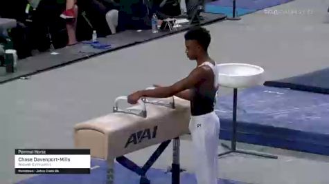 Chase Davenport-Mills - Pommel Horse, Roswell Gymnastics - 2021 US Championships