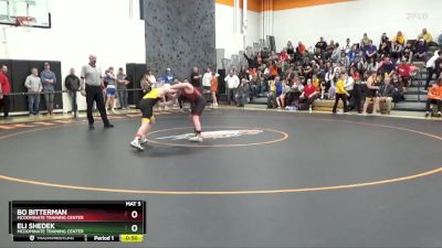 120 lbs Round 2 - Bo Bitterman, McDominate Training Center vs Eli Shedek, McDominate Training Center