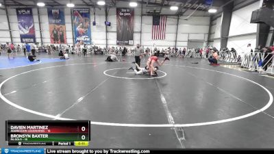 84 lbs Rd# 7- 10:45am Saturday Final Pool - Davien Martinez, Aggression Legionaries vs Bronsyn Baxter, PA Gold