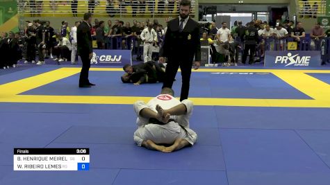 BRUNO HENRIQUE MEIRELES ROCHA vs WILLIAN RIBEIRO LEMES 2024 Brasileiro Jiu-Jitsu IBJJF