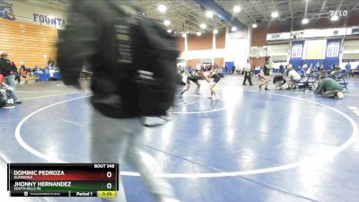 120 lbs Cons. Round 1 - Jhonny Hernandez, South Hills Hs vs Dominic Pedroza, Glendora