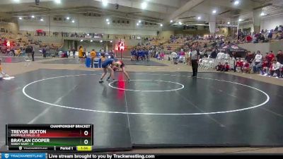 145 lbs Semis & 1st Wb (8 Team) - Trevor Sexton, Knoxville Halls vs Braylan Cooper, Soddy Daisy