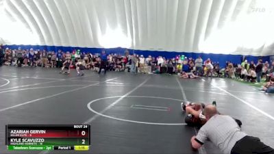 96 lbs Round 6 (8 Team) - Kyle Scavuzzo, Highland Hornets vs Azariah Gervin, Killer Elite