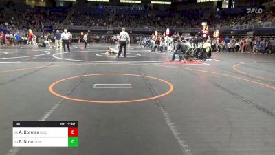 80 lbs Round Of 64 - Andrew Dorman, Diocese Of Erie vs Gavin Noto, Parkland