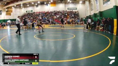 113 lbs Champ. Round 1 - Andrew Gomez, Sunny Hills vs Mason Barros-Santiago, North Torrance