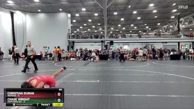 98 lbs Round 3 (8 Team) - Chase Wright, Centurion WC vs CHRISTIAN DURAN, RedNose