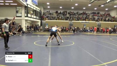 174 lbs Round Of 16 - Deegan Ross, Clarion vs Dylan Schell, Buffalo