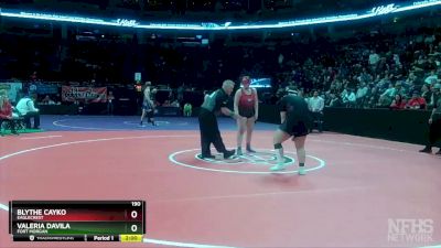 190 lbs Quarterfinal - Blythe Cayko, Eaglecrest vs Valeria Davila, Fort Morgan