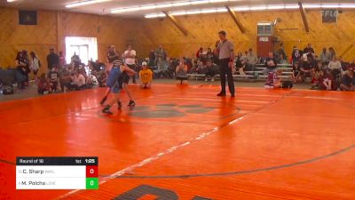 100 lbs Round Of 16 - Corbin Sharp, Wayland vs Marek Polcha, Loverpool