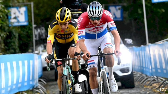 picture of Mathieu van der Poel And Wout van Aert, The Golden Age of Cycling's Greatest Rivalry