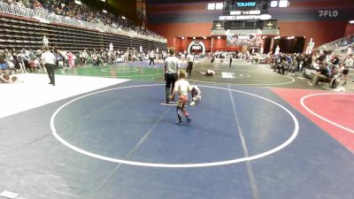 54 lbs Quarterfinal - Luke Haar, Douglas WC vs Barrett Jackson, Eastside United WC