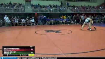 138 lbs Round 1 (3 Team) - Braxton Peacher, Bennington vs Devan Schmit, Norfolk