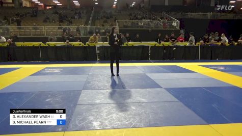 DANIEL ALEXANDER WASHBURN vs GARRETT MICHAEL PEARN 2024 Pan Jiu Jitsu IBJJF Championship