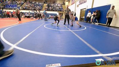 64 lbs Rr Rnd 3 - Asa Mccann, Dark Cloud Wrestling Club vs Dylan Goodson, Checotah Matcats